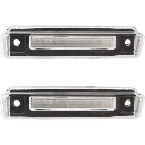 Mercedes S124 E-Klasse R129 SL-Klasse LED-Kennzeichenbeleuchtung, 2-teiliges Set