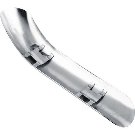 Cache-culasse en acier pour pot d'échappement moto Honda Silver, protection thermique incurvée (1/3)