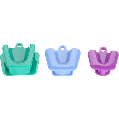 Mouth Opener - 3-Piece Set Intraoral Retractor - For Dental Examination And Oral Care - S M L Sizes - Reusable Plastic (1/5)