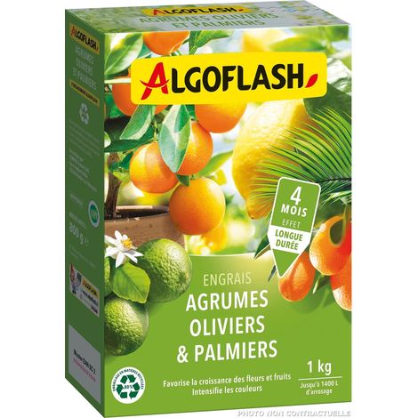 Engrais Agrumes, Olivers, Palmiers, Longue Durée, 1 kg, MED1R (1/5)