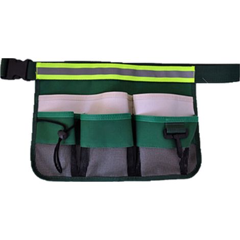 Jardinage Taille Sac De Ceinture à Porte-Outils Jardinage Poche Titulaire Jardinage Fleuriste Taille Sac Ceinture De Jardinage De Jardin Portable Verte Pour la maison, le jardin, les femmes