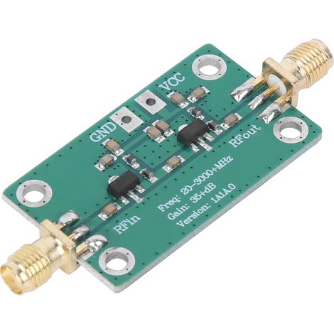 Module amplificateur RF faible bruit 35dB gain 20-3000 MHz pour Bluetooth WiFi GPS (1/5)