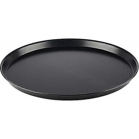 Plaque à pizza professionnelle de 50 cm, plaque de cuisson extra-large en acier bleu, fabrication allemande durable. (1/5)