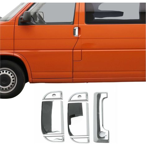 OMAC Couverture de poignée de porte pour VW Transporter T4 1990-2003 en Acier Inox (1/5)