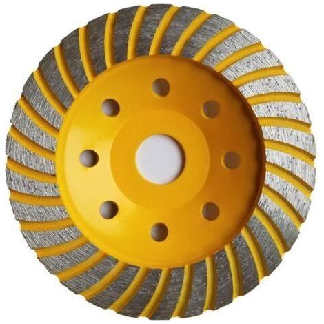Diamantée de disque abrasif 115 x 22,2 mm, épaisseur 1,8 mm, pour le façonnage des surfaces de la pierre de ciment, du béton, du granit, de la pierre des carreaux de maçonnerie (1/4)