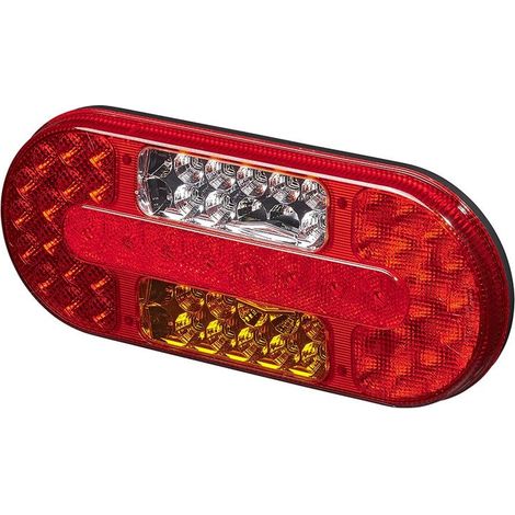 Fanale posteriore 6 funzioni 323x134mm 54led destro (1/5)