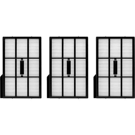 pair Lot de 3 filtres HEPA de rechange Omni E28 compatibles avec aspirateur robot Eufy Omni E28/Omni E25, filtre vertical, filtres à cartouche, filtres à vide, kit d'accessoires (1/5)