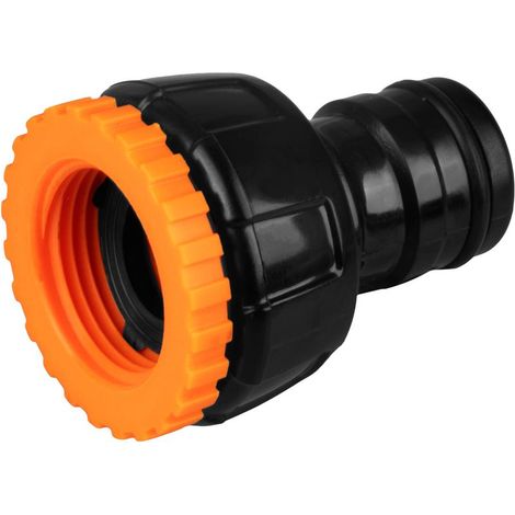 Anschluss Strend Pro Garden, G1", mit Reduzierung G3/4", für Wasserhahn, Innengewinde, MAX FLOW