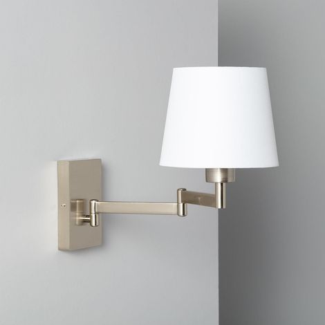 Lámpara de Pared Articulable Aluminio Ugani Blanco