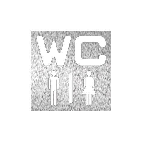 Pictogramme Inox WC - Fricosmos