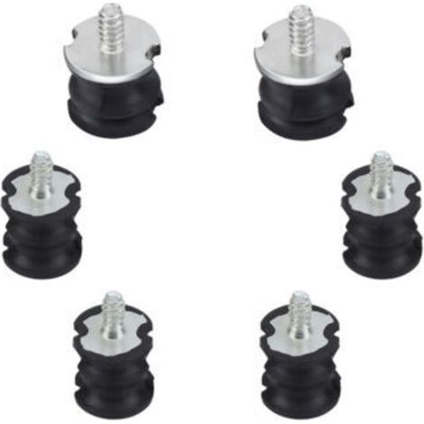 Lot de 6 tampons AV pour tronçonneuses Husqvarna 61 66 133 136 141 272S 266 268 272XP Remplacement durable et haute qualité (1/5)