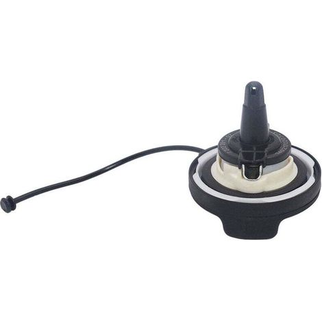 Black fuel tank filler cap 16117222391 for BMW E39 E46 E60 E70 E90 E92 X3 X5 (1/4)