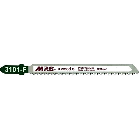 Hoja sierra calar MPS 3101-F bimetálica 10 TPI para cortes precisos en madera y HPL