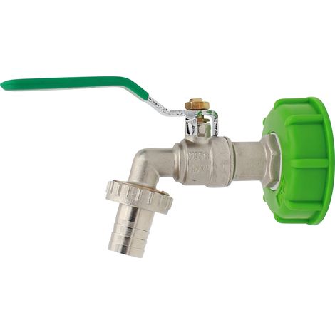 GRAF IBC valvola a sfera in metallo standard - dado fisso