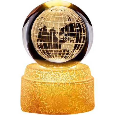 Veilleuse boule de cristal 3D : une ambiance féérique pour (1/5)