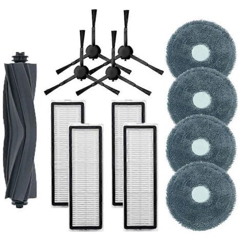 Accessoires pour aspirateur Dreame L10S Pro / RLS6L / Xiaomi S10+ : brosse rotative, brosse latérale, filtre HEPA, chiffons de nettoyage et accessoires pour aspirateur (1/5)