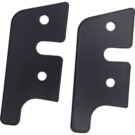 Kit de Réparation de Pare-Soleil, Fixateur de Pare-Soleil en Alliage d'aluminium pour JK JL JLU JT 2018-2023, Kit de Réparation de Montage intégré pour Visières Tombantes (1/5)