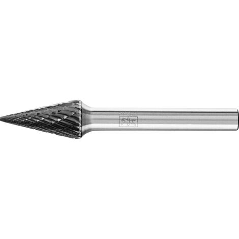 PFERD TOOLS Hartmetall Hochleistungsfrässtift Spitzkegel SKM Ø 10x20mm Schaft-Ø 6 mm Z3P HICOAT universal