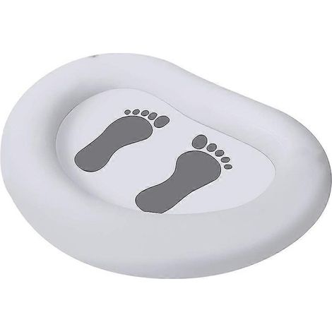 Bain de pieds gonflable pour piscines résidentielles et hors sol, pour la désinfection avant d'entrer dans l'eau.-AquaForge (1/5)