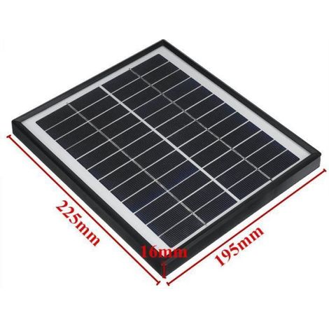 Pompe à eau solaire 5W, débit 400L/H, pour jardin, piscine, fontaine, étang et bassin, installation extérieure sans fil (1/4)