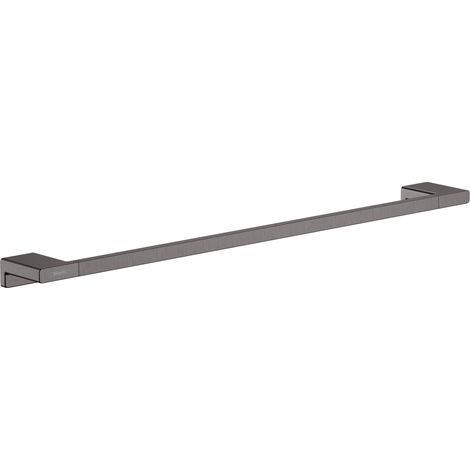 Hansgrohe AddStoris - Badetuchhalter, Länge 65 cm, Chrom schwarz gebürstet 41747340