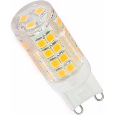 Silamp – Ampoule LED G9 5W 220V SMD2835 51LED 360° – Blanc froid 6000K – 400 lumens pour éclairage intérieur – Durée de vie 25000 heures (1/4)