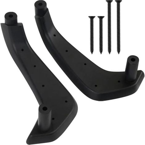 Voiture Poignée Porte Interne Poignée Porte intérieure Manuelle pour Ford pour Fiesta 2011–2020, côté conducteur Gauche et Passager Droit, Remplacement D2BB-A23943-CA35B8 (1/4)