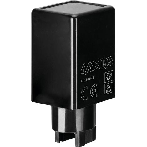 Flasher 4 PIN, relé-intermittenza elettronica - 12V - 3A