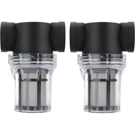Set di 2 tubi filtranti per irrigazione da giardino da 2,5 cm (1 pollice) per acquacoltura, acquari e autolavaggio. - AquaForge (1/5)