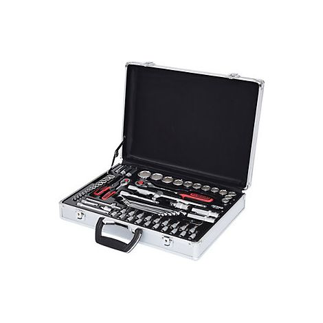 KS Tools Set di chiavi a bussola 1/4'' + 1/2'' 70 pezzi