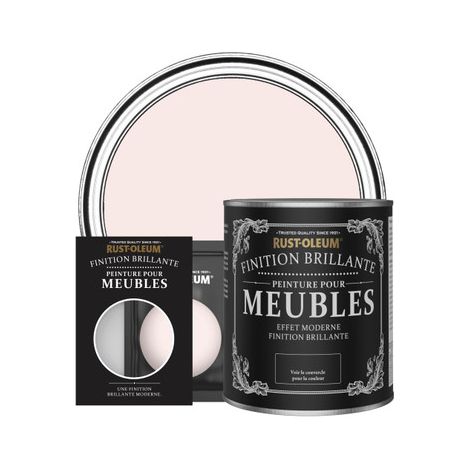 Peinture pour Meubles Brillante - Rose de Chine (1/3)