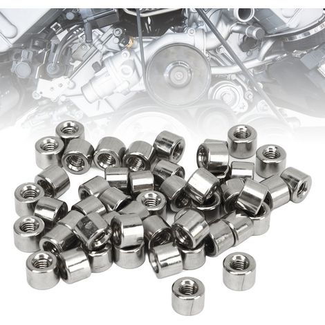 Kit d'écrous de raccordement cylindriques à filetage interne M40,7-8-L6mm (50 pièces) (1/5)
