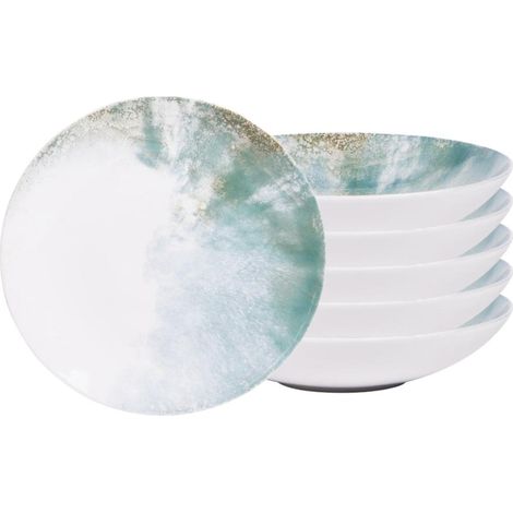 Table Passion - Assiette creuse Islande 22 cm (lot de 6) (1/5)