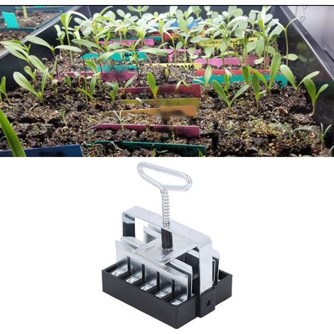 Mini Fabricant de Briques de Terre 2 en 1 avec Broyeur de Sol pour Jardin - KZQ (1/5)