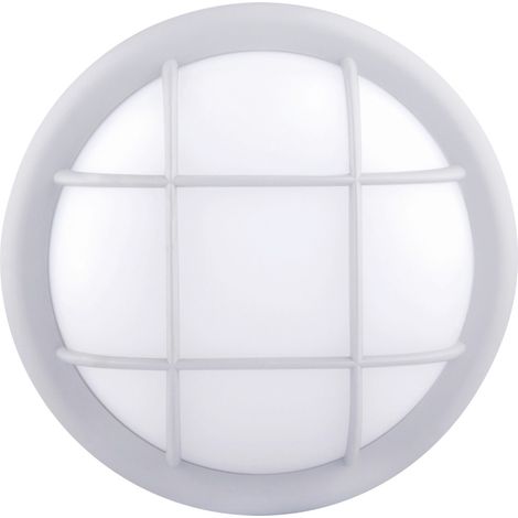 LED Rundleuchte 14 W grau, Ø 20 cm, IP 54 Wandleuchte