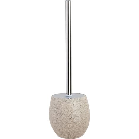 Portascopino Da Appoggio In Poliresina Sabbia Effetto Pietra Stone (1/2)