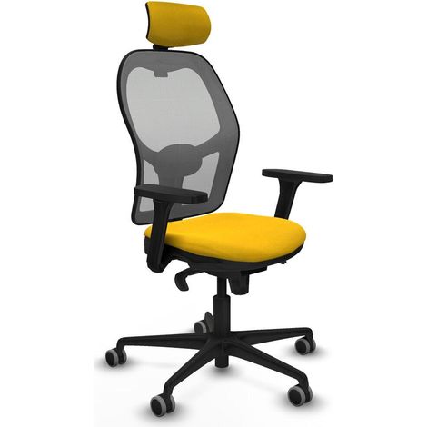 Piqueras y Crespo 3D036G2 Ergonomischer Bürostuhl Gelb (1/3)