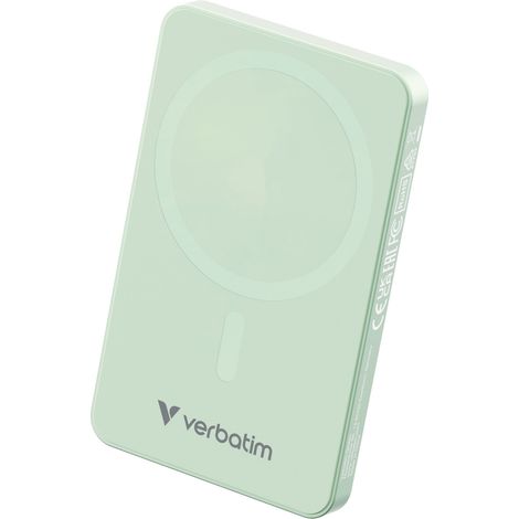 Verbatim Charge 'n' Go Essentials 5000 mAh Cargador inalámbrico Verde (1/5)