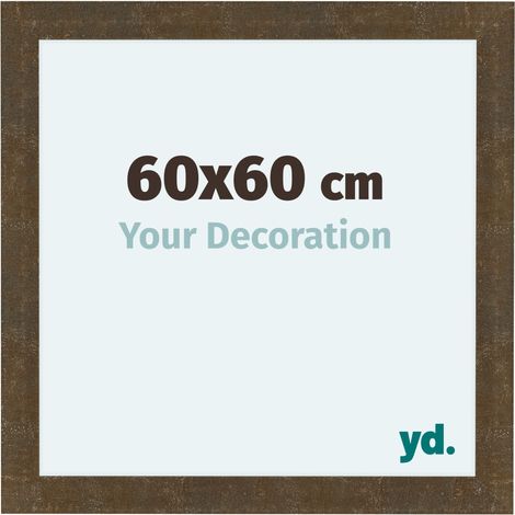 yd. - Cadre photo 60x60 - Or Antique - MDF - Como (1/5)