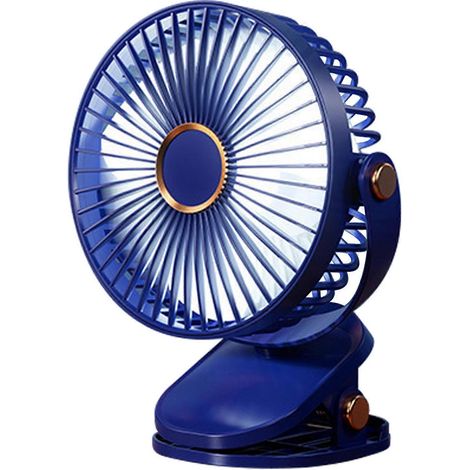Kleiner, klassischer 15-cm-Clipventilator mit 5 Geschwindigkeitsstufen, 720°-Öffnungswinkel, leise, 4-in-1-Funktion, ideal für Zuhause und Büro. Geeignet für den Einsatz zu Hause und im Büro. (1/5)
