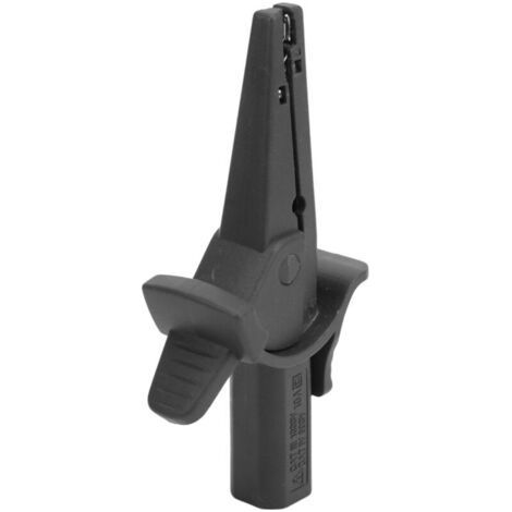 20mm Insulated Test Clip with 4mm Banana Socket for Automotive and Truck Electrical Projects (1/5)