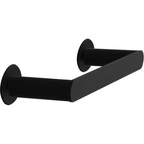 Toallero de Pared para Baño de 280mm Inox Negro Mate (1/2)