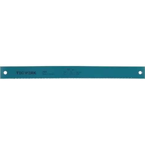 TECWERK Maschinensägeblatt L350xB25xS1,25mm HSS Loch-D.8,5mm ZpZ 10 TECWERK (1/2)
