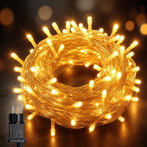 Guirlande Lumineuse Exterieure,10M 80LED Intérieur Guirlande Noel (1/5)