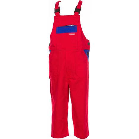 Salopette Kinderbekleidung rouge moyen Taille 110/116 (1/4)