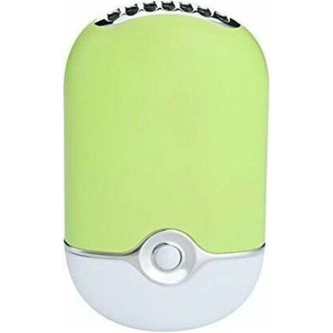 Tragbarer Haartrockner – Grün, Lithium-Ionen-Akku, integrierter Mini-Tischventilator, USB-aufladbarer Klimaanlagenventilator (1/4)