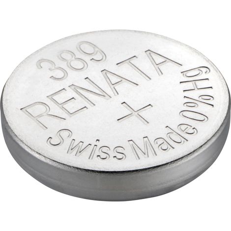 Knopfzelle renata 389 SR1130W 1 55 Volt 80 mAh Kapazität