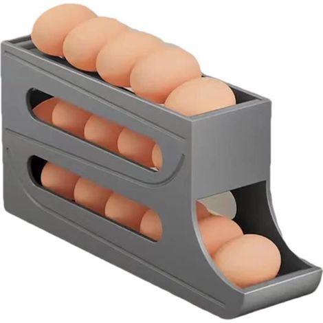 3 Niveaux Distributeur Oeuf Frigo Distributeur D'œufs Pour Réfrigérateur Peut Contenir 16 Œufs Porte-œufs Rangement Pour Récipient (1/4)