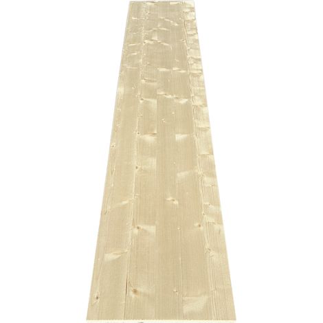 Tablette Sapin bois massif, L.250 x l.50 cm, Ep.21 mm