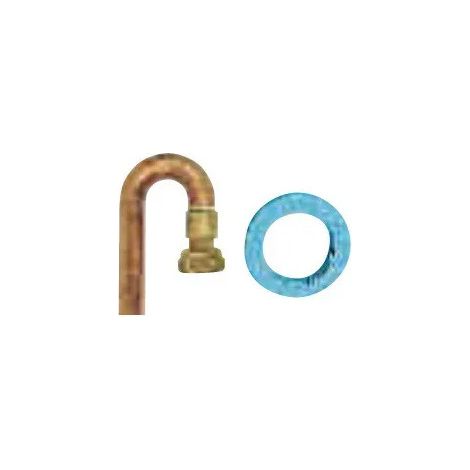 Gerade Verschraubung 2 Stück Bogen 180° 15x21 Innengewinde zum Löten E15 für Kupfer d.16